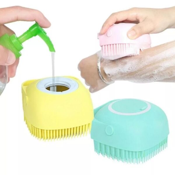 Silicon Massage Bath Brush-(2pcs)